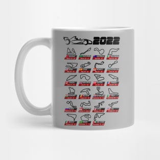 2022 Race Calendar Mug